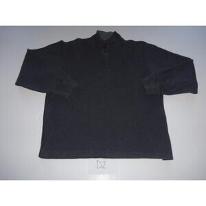 IZOD Pullover Shirt Size Large Gray Long Sleeved -1215D02